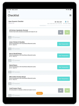 Checklists Screenshot